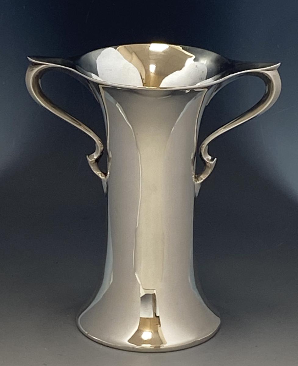 George Howson Art Nouveau silver vase 1908