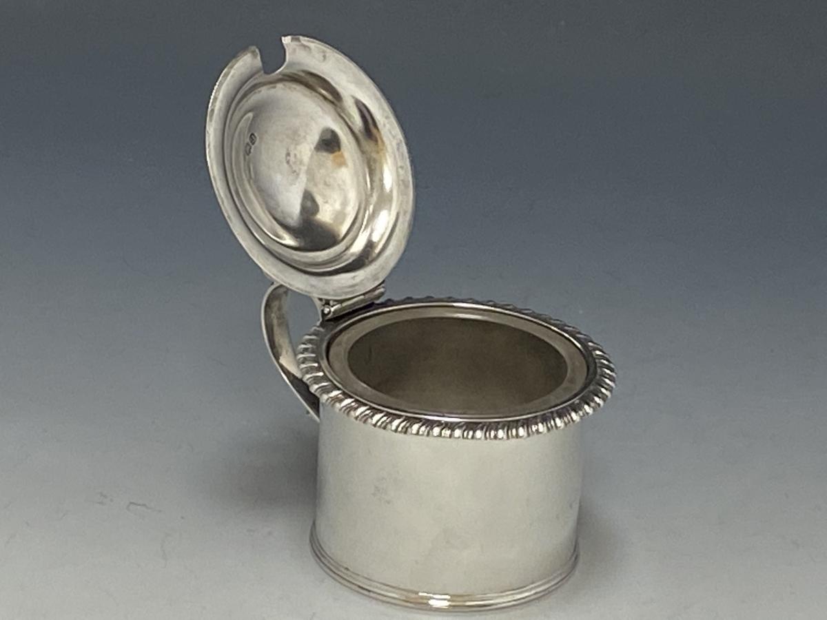 William Eley Georgian silver Mustard Pot 1835