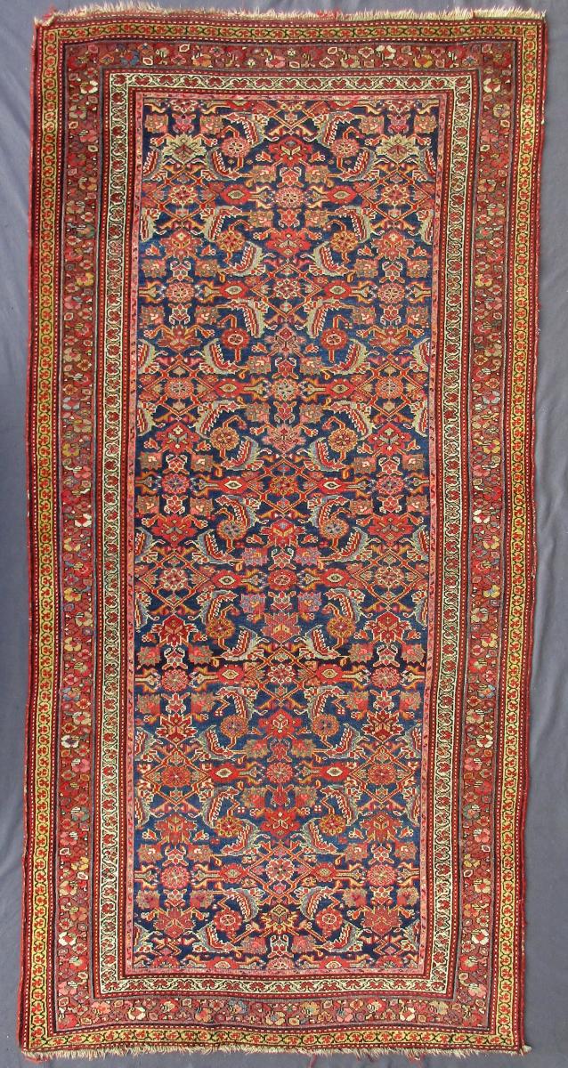 19th century Kurdish Kelleh (Long Carpet)