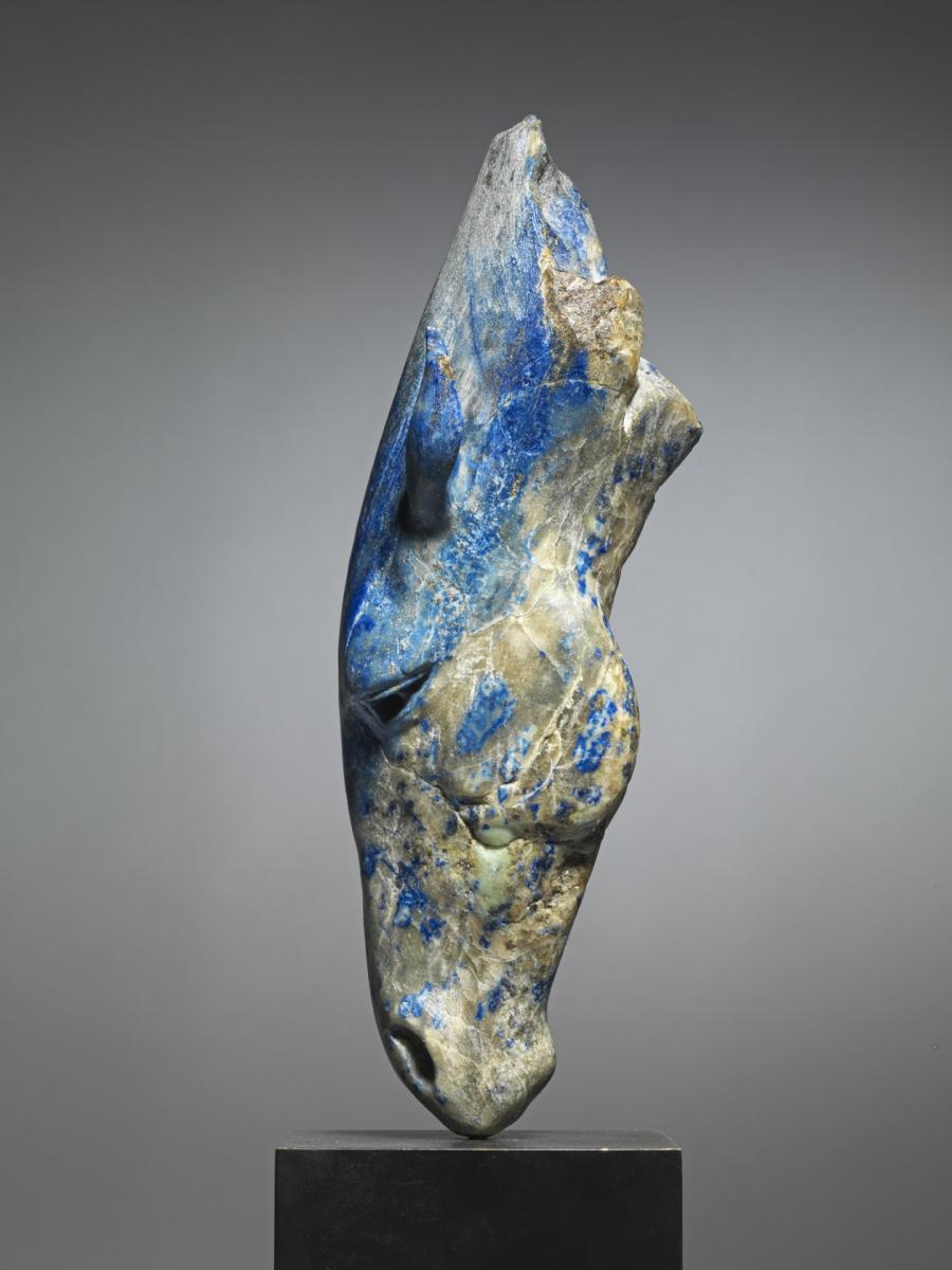 Nic Fiddian-Green, Still Water, hand-carved in lapis lazuli