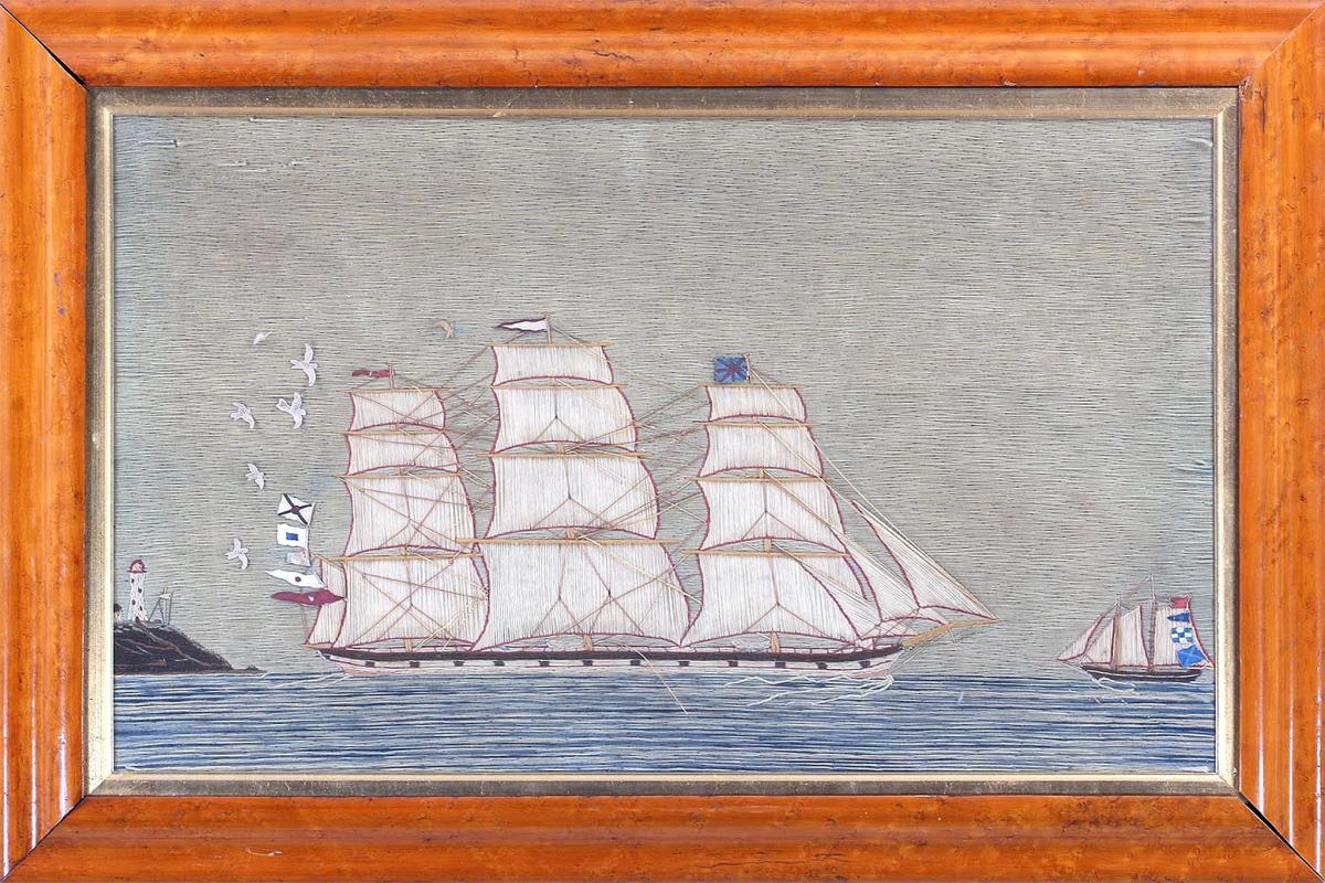 British Sailor's Woolwork, 1875