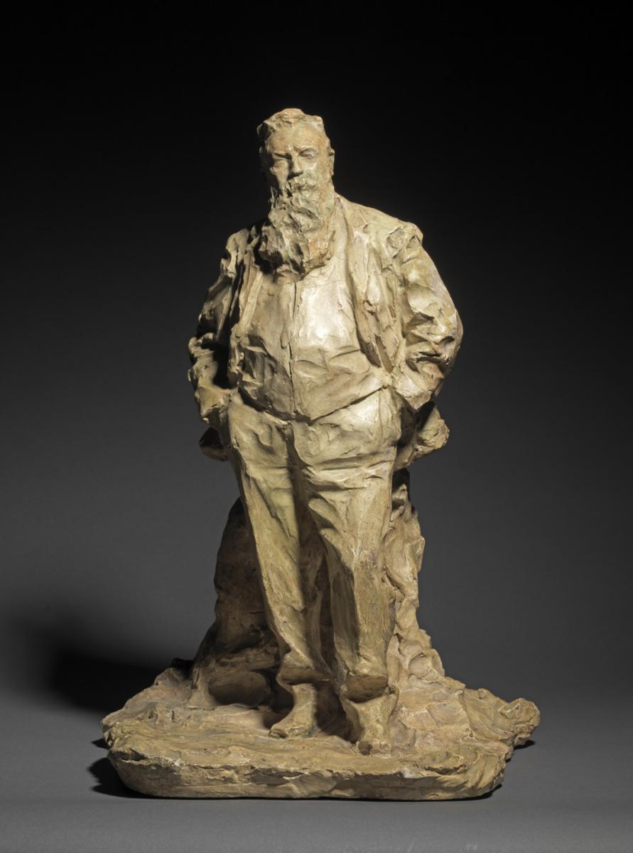 Auguste Rodin, plaster, circa 1906, Prince Paul Troubetzkoy, (Russian, 1866 - 1938)