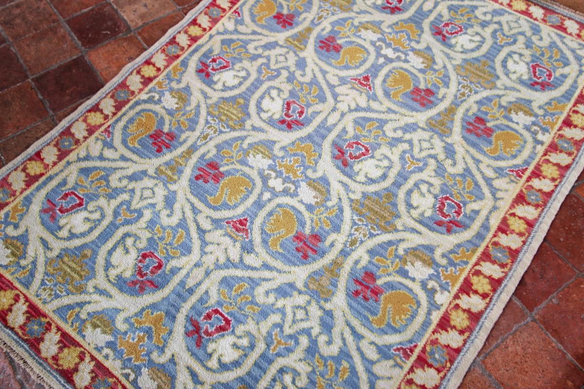 Antique Cuenca Spanish rug
