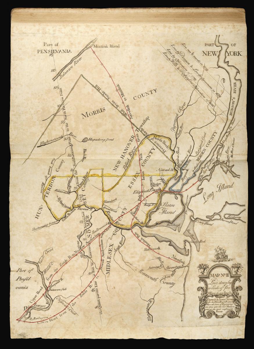 Evans' Maps of New Jersey