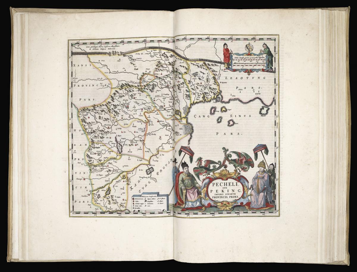 First atlas of China made in Europe
