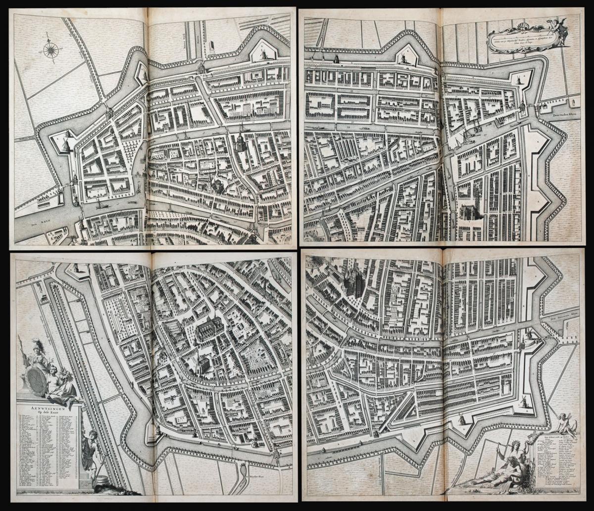 A fine composite atlas of Leiden