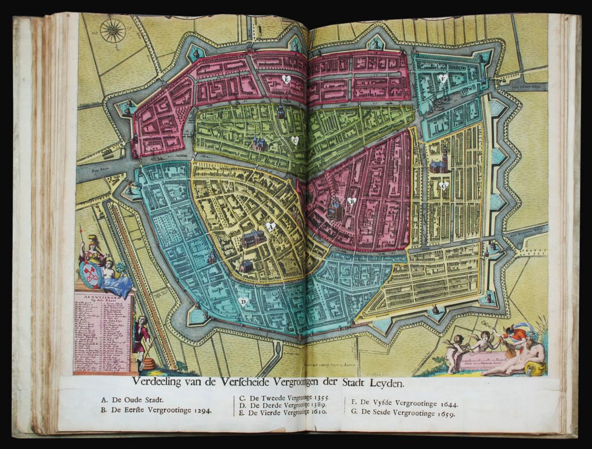 A fine composite atlas of Leiden
