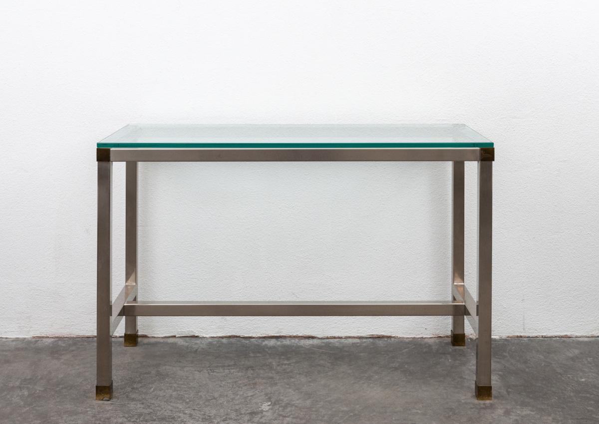 Stainless Steel Console By David Hicks