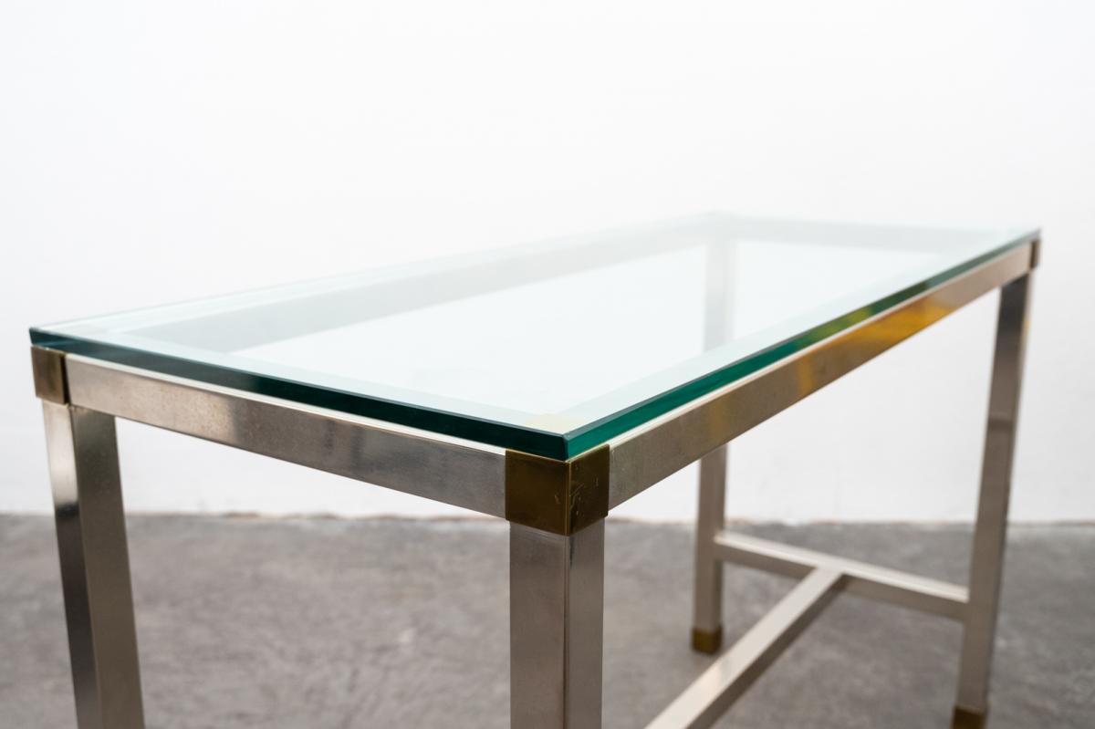 Stainless Steel Console By David Hicks