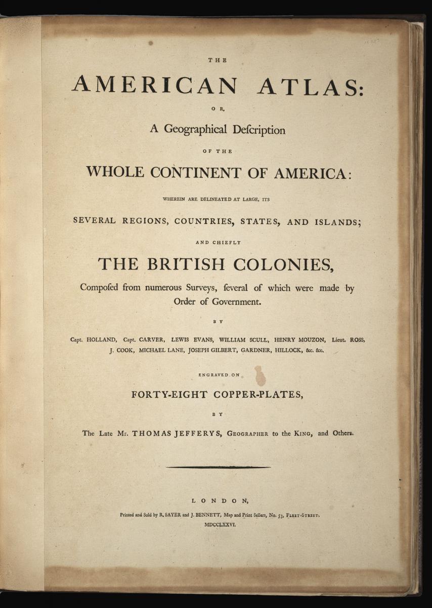 "One of the most authoritative and comprehensive atlases of America..." (Walter Ristow)