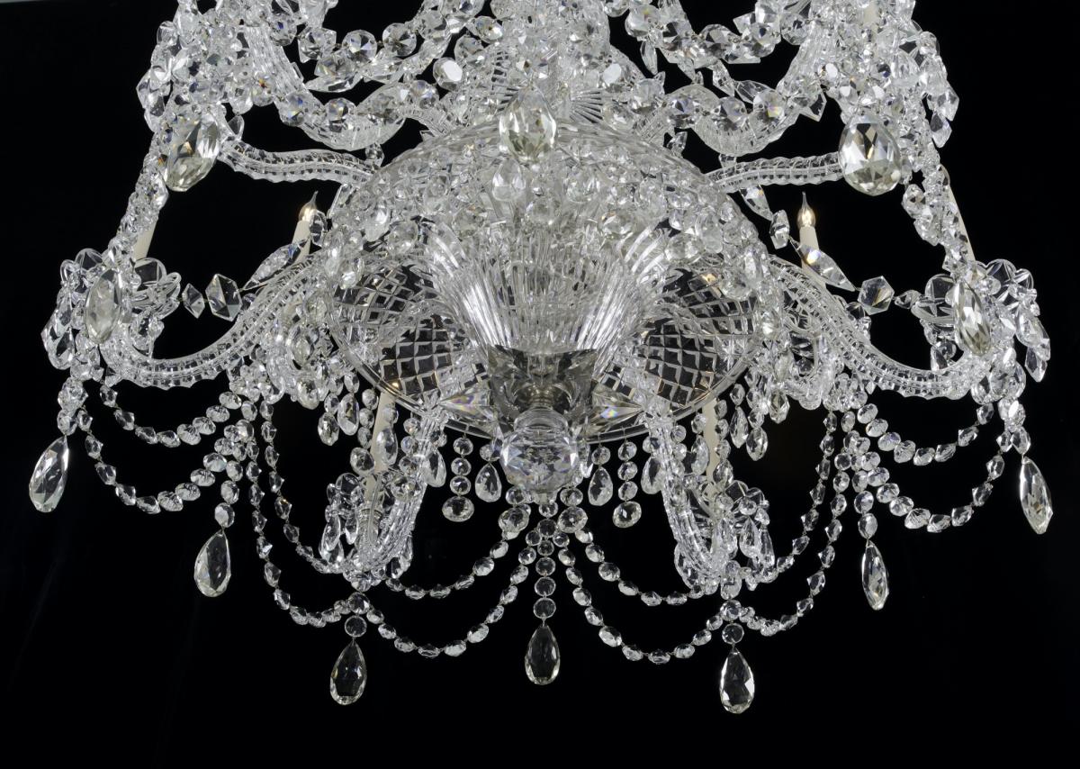 A Highly Important Mid Victorian Antique Victorian Chandelier attributed to F&C Osler