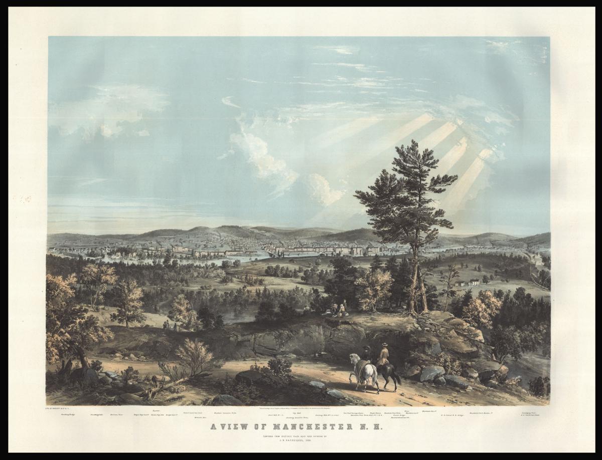 View of Manchester New Hampshire