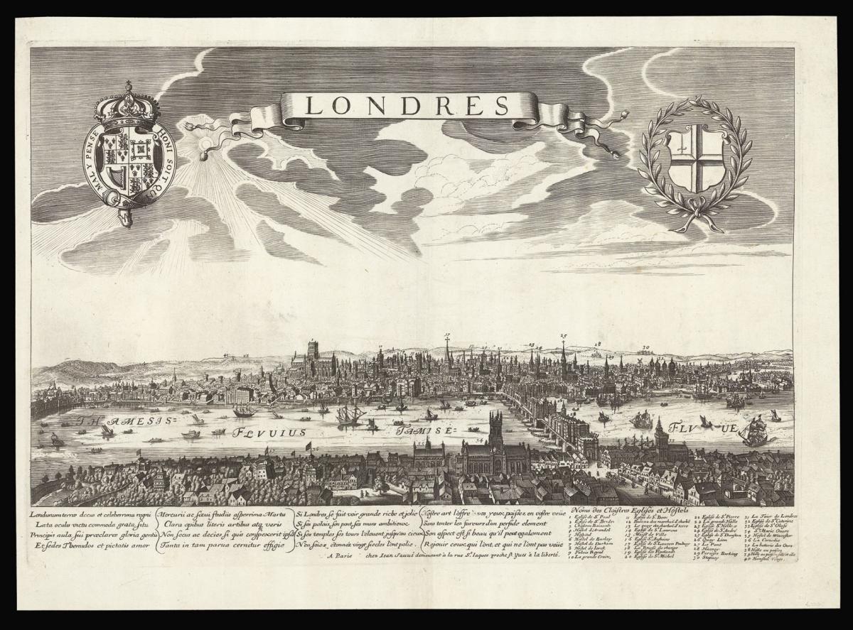 A French variant of De Jonghe’s view of London