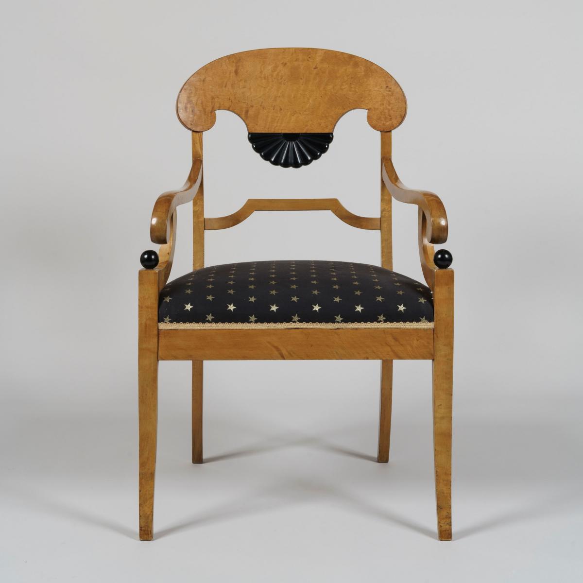 Biedermeier Style Armchairs