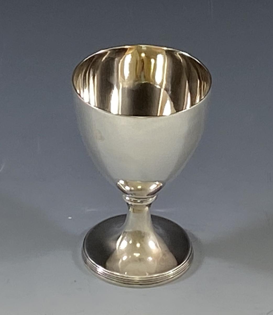 Georgian silver goblet Thomas Harper 1793