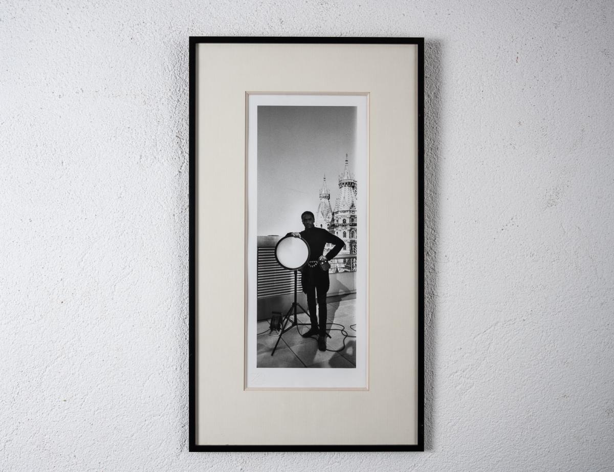 Original photograph of Eric Wright by Karl Lagerfeld