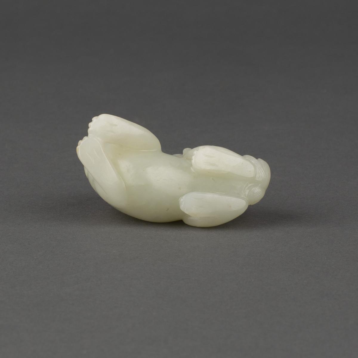 A Chinese jade mythical animal, Ming dynasty, 16th/17th century