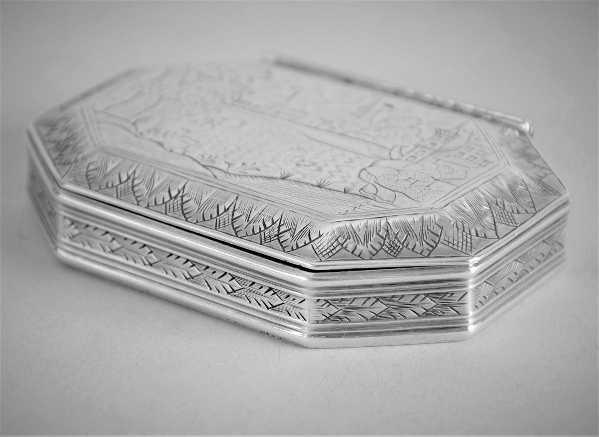 Antique Silver Book Corners Large
