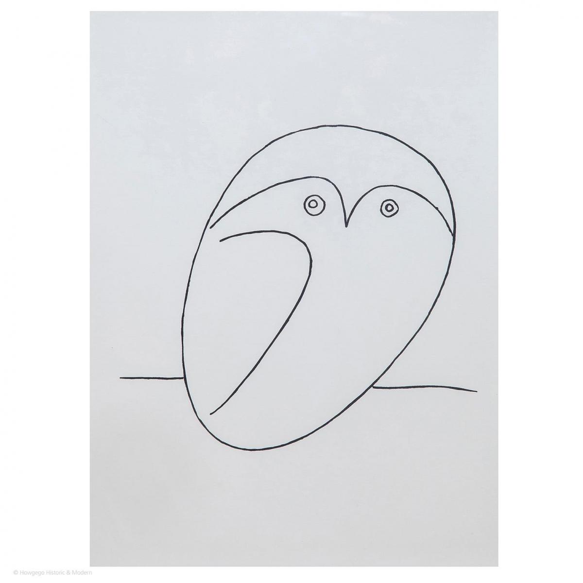 Set of 6 Picasso Line Drawings | BADA