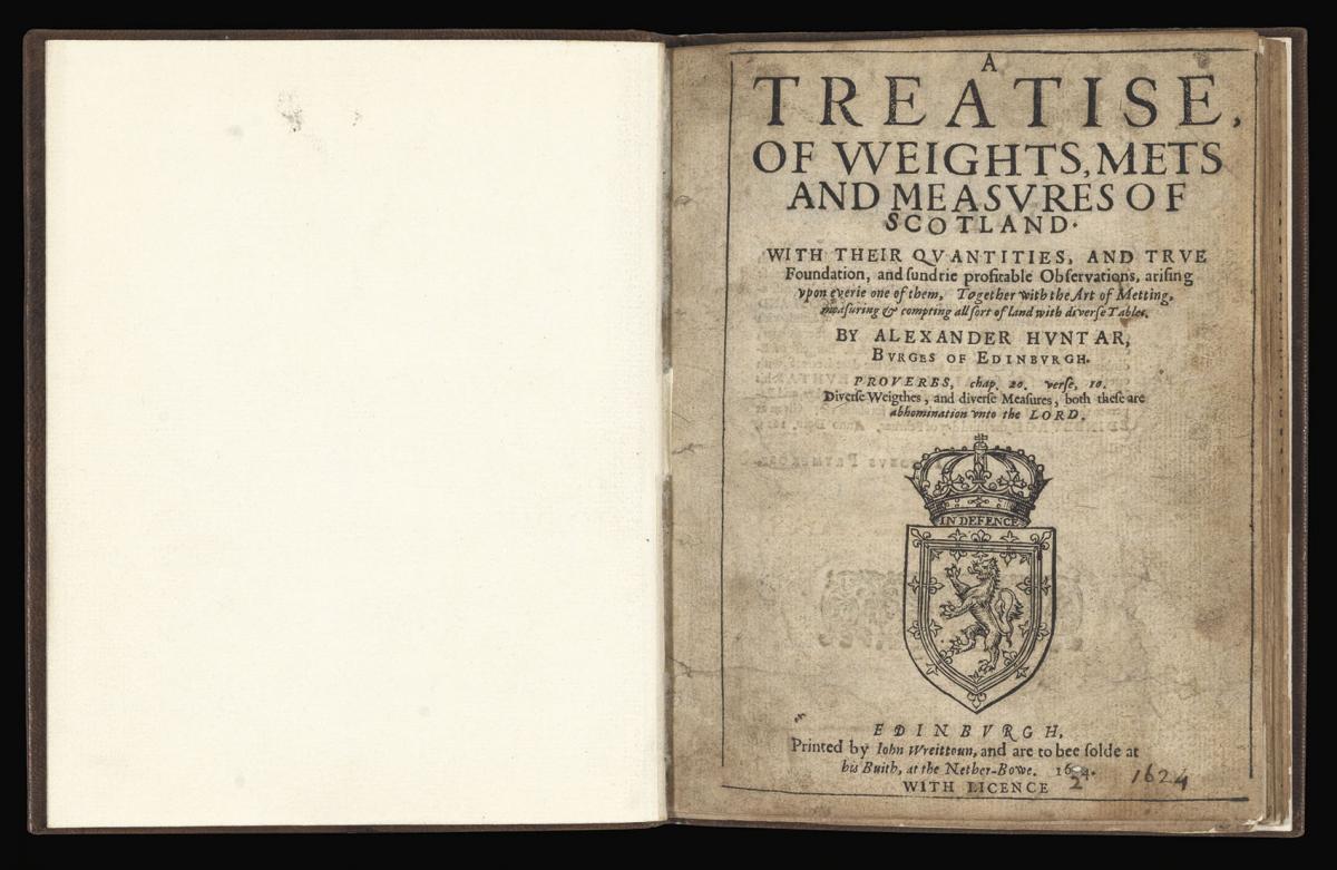 “The earliest scholarly treatment of Scottish weights and measures”