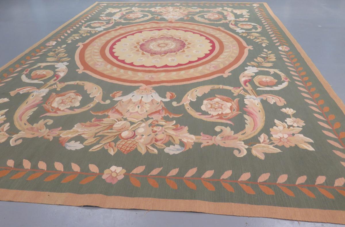 contemporary Charles X Aubusson carpet