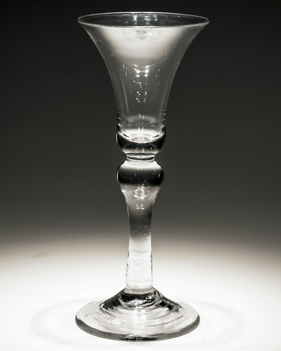 Baluster Stem Wine with Flared Trumpet Bowl