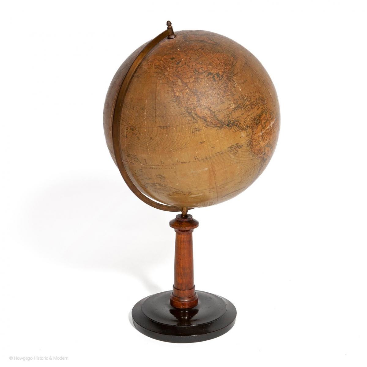 Globe Table Terrestrial Swedish