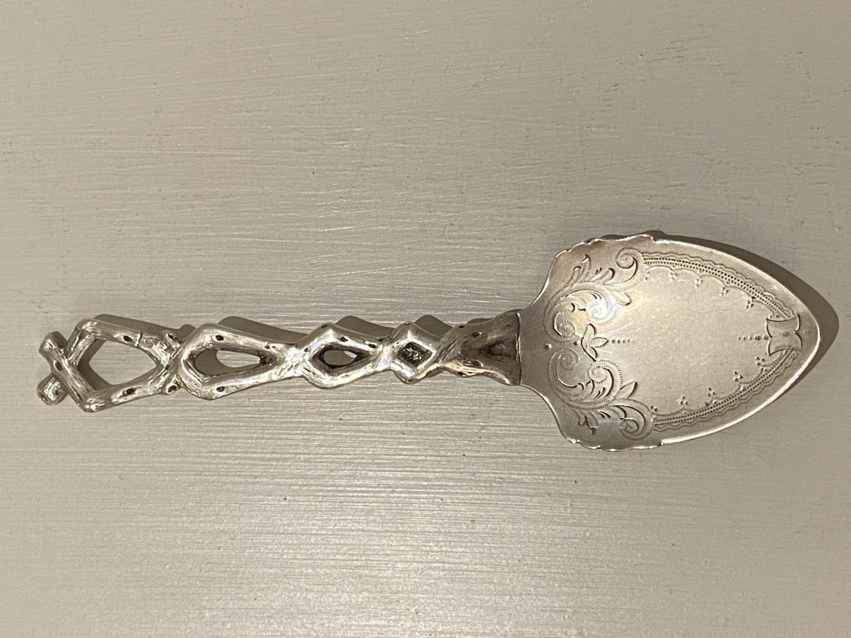 Mappin and Webb silver Jam spoon 1886