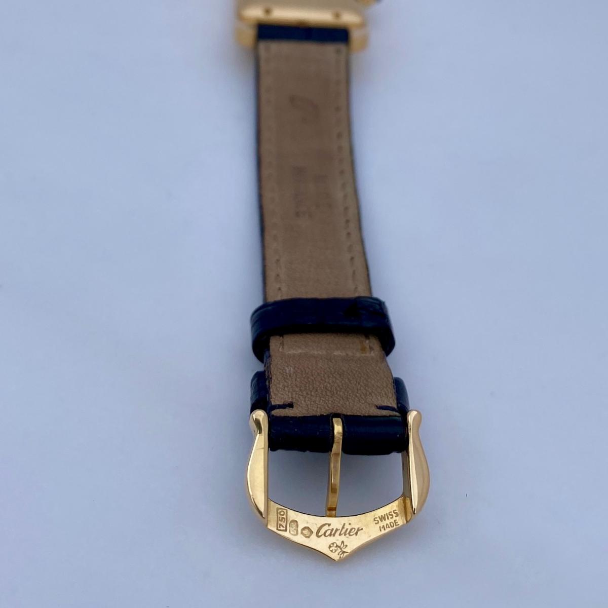 Gents Cartier Tank Americaine clasp