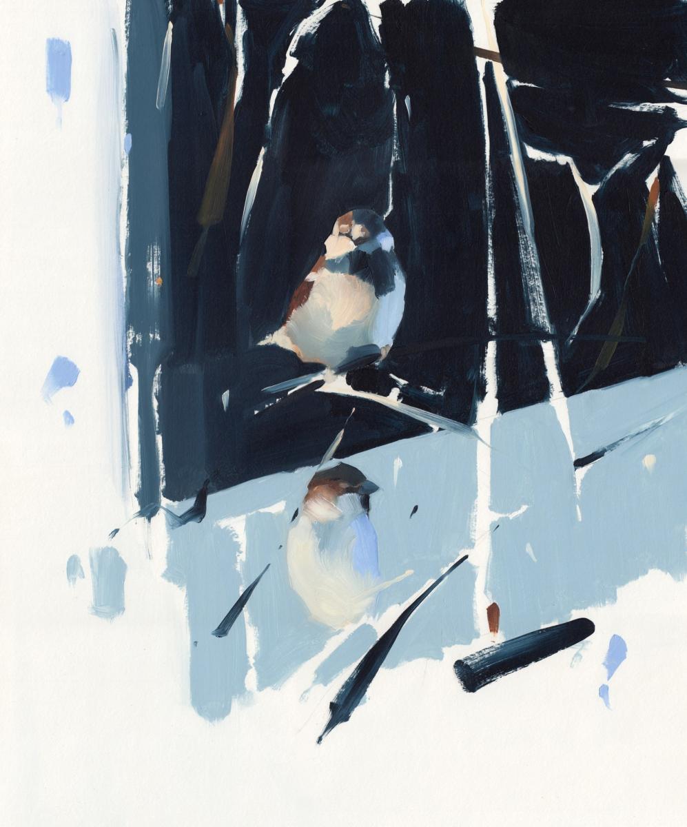 Esther Tyson, Winter sparrows II