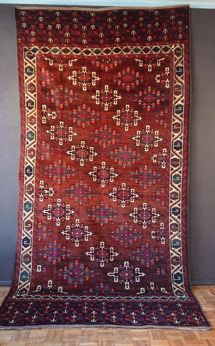 early Turkoman Yomut Main carpet