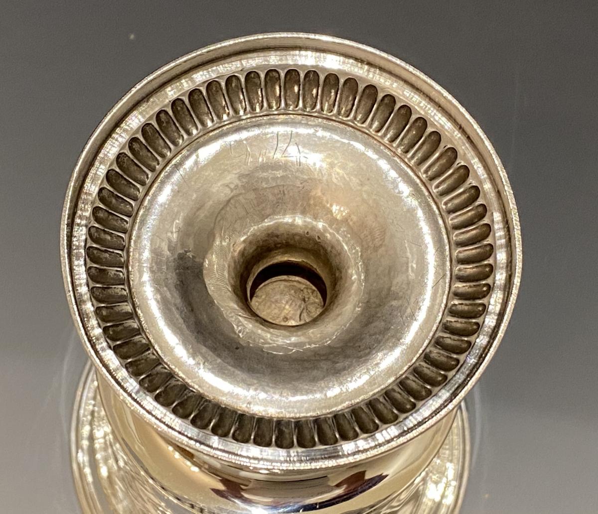 William Sharp Georgian silver goblet 1820