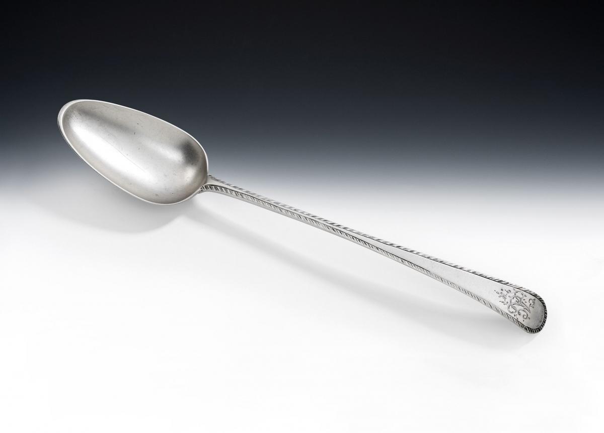 An exceptional George III Stuffing Spoon made in London in 1771 by Hester Bateman