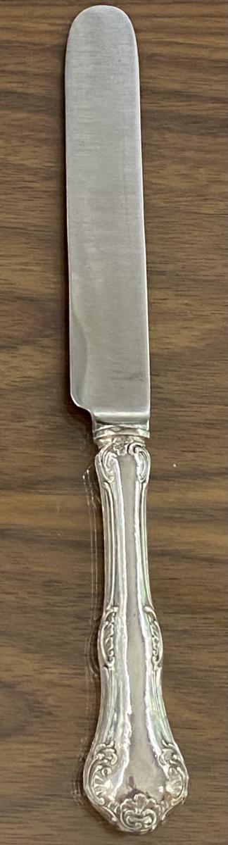 French silver Table and dessert knives