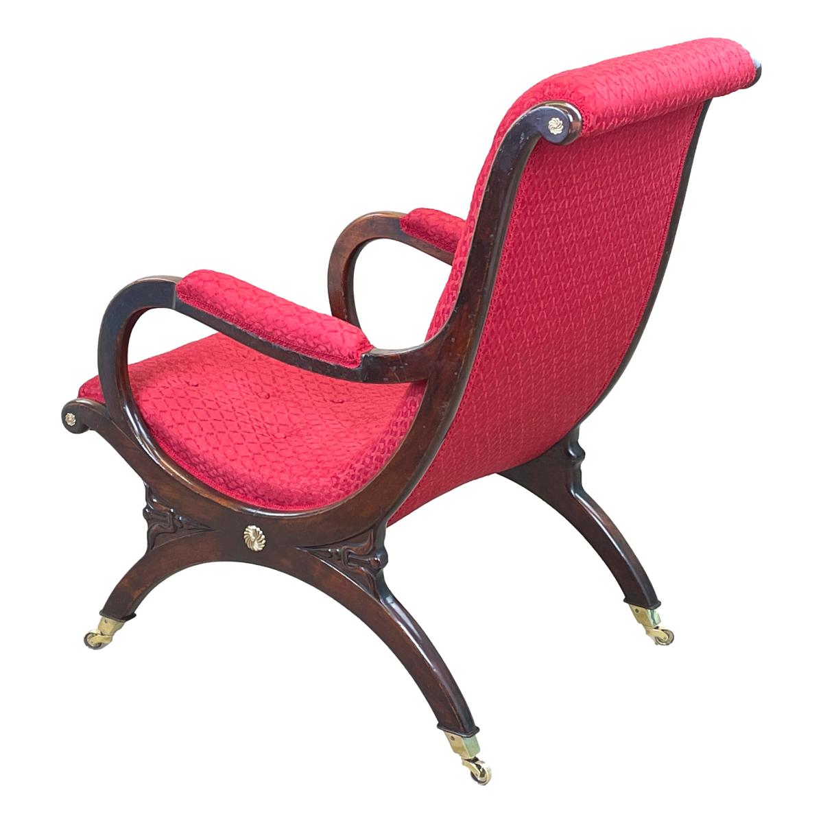 Regency Library Armchair