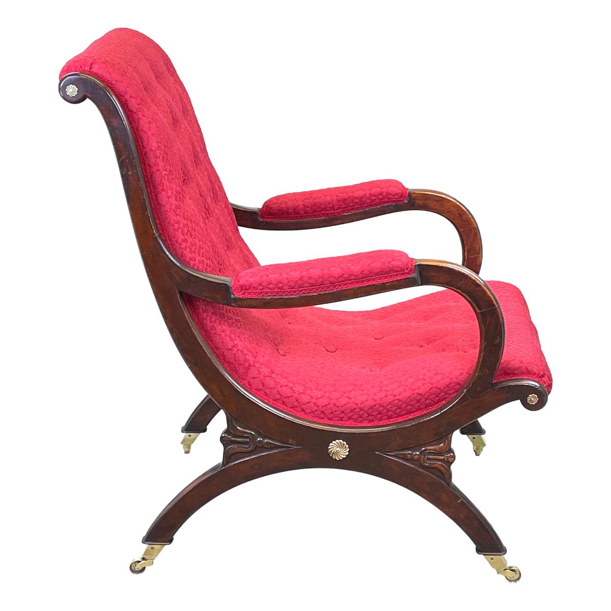 Regency Library Armchair