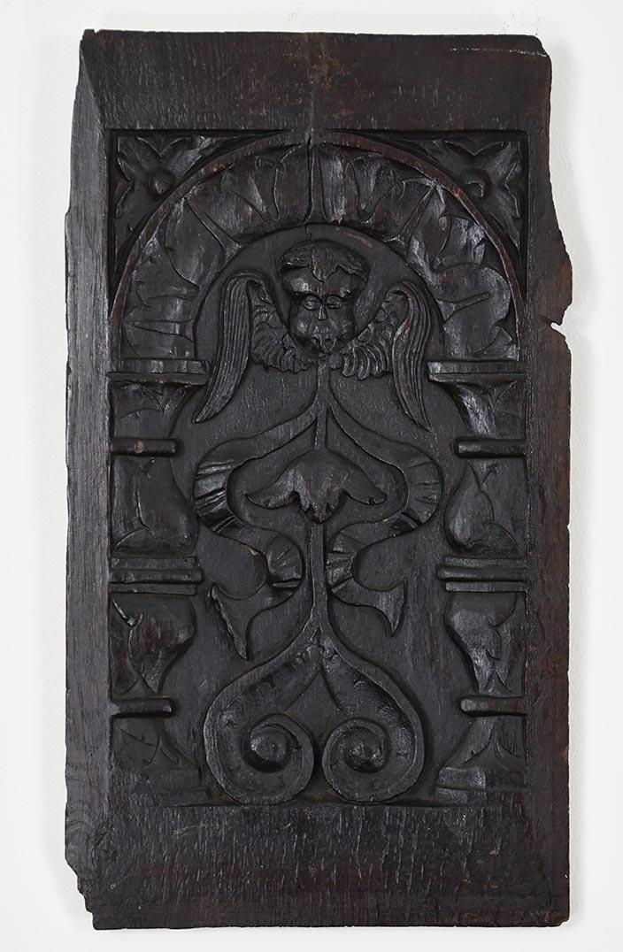 French Oak carved Panel circa 1530