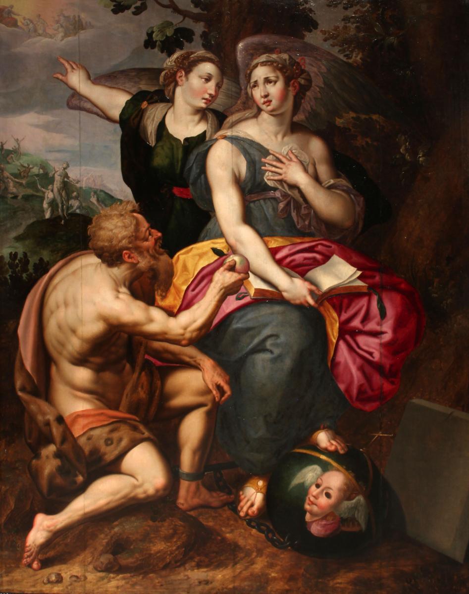 Jacob de Backer, Allegory of Faith triumphing over Sin