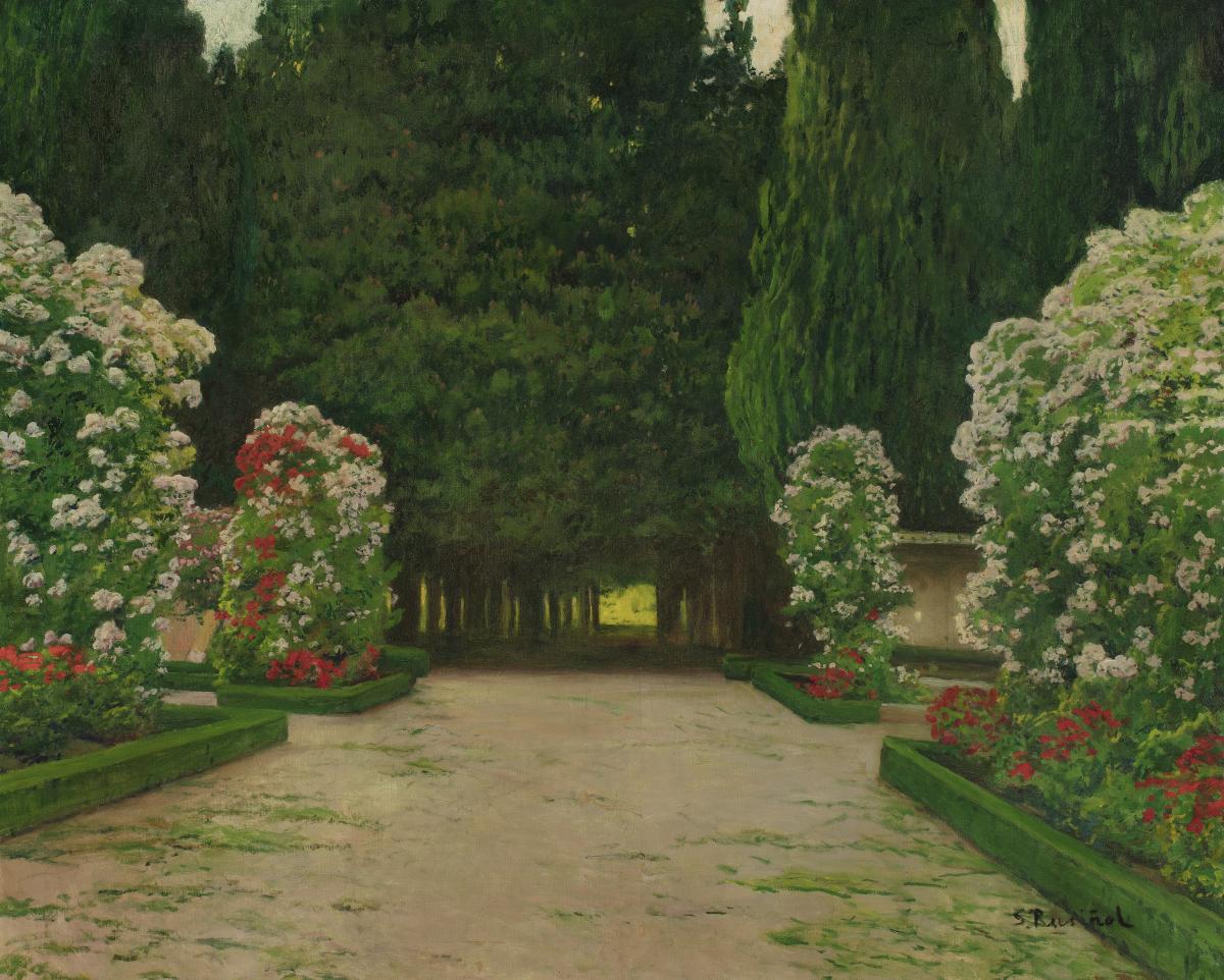 Santiago Rusiñol, Jardín del Príncipe IV. Aranjuez