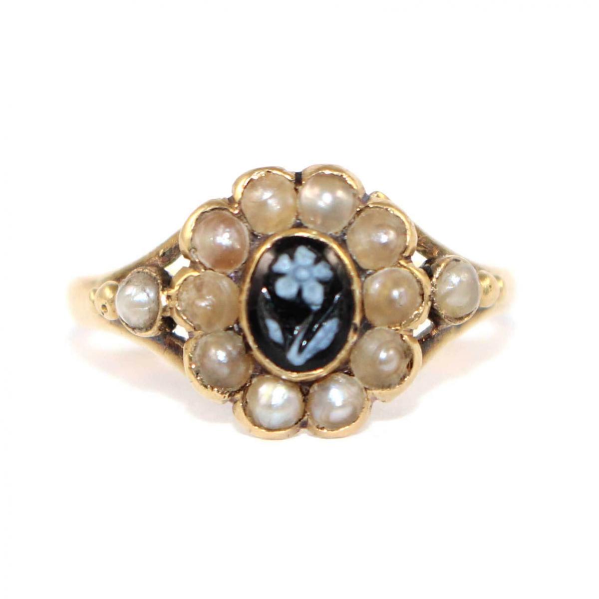 Victorian Forget Me Not Ring c.1890 | BADA