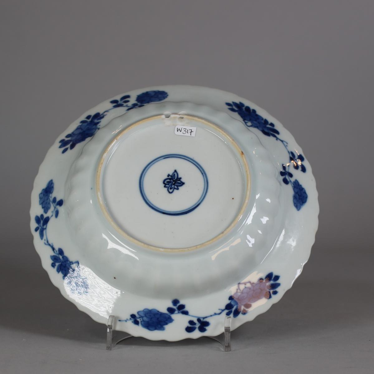 BLUE AND WHITE DISH (REVERSE)
