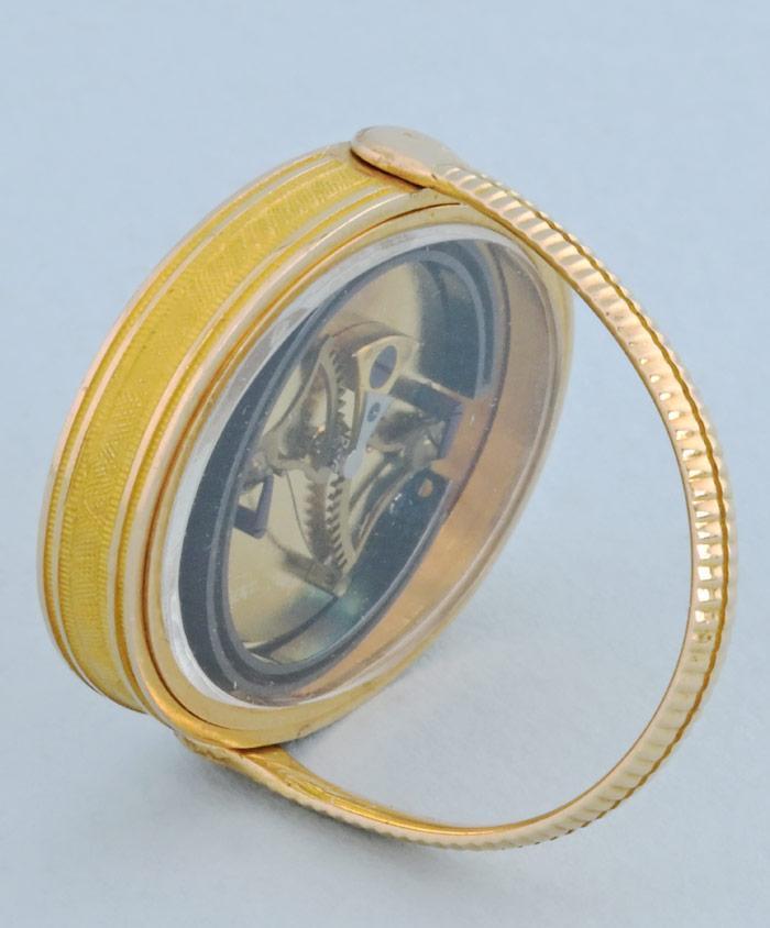 Rare Gold Ring Thermometer by Breguet