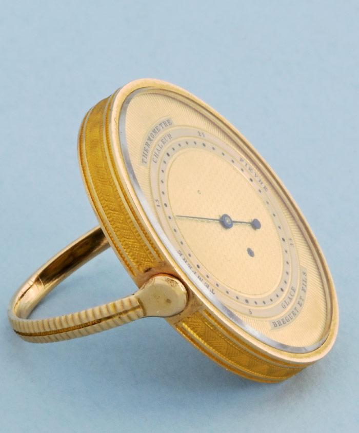 Rare Gold Ring Thermometer by Breguet