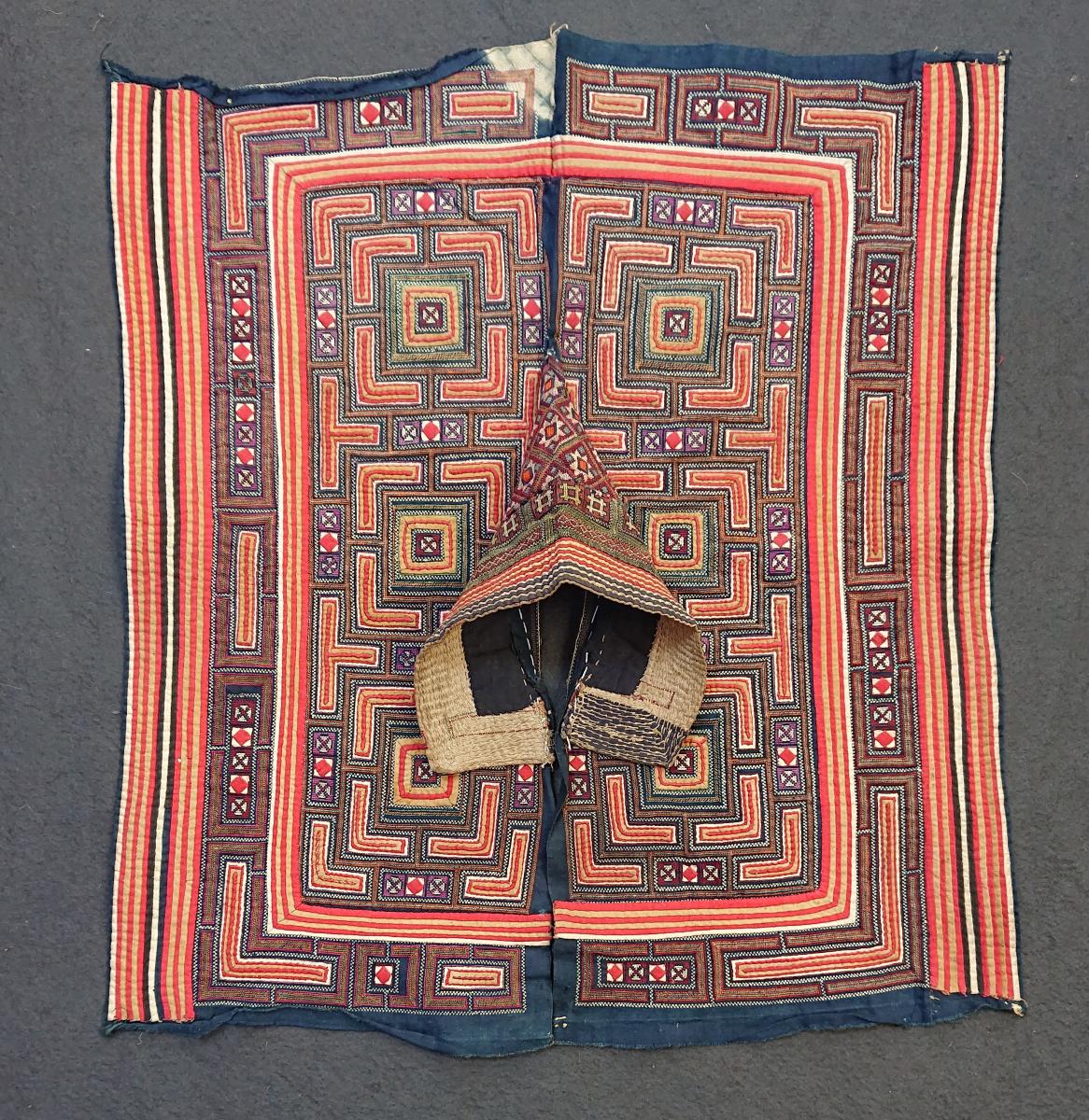 ethnic minority Miao embroidered textile China