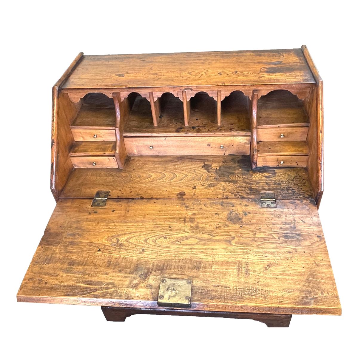 Small Georgian Elm Bureau