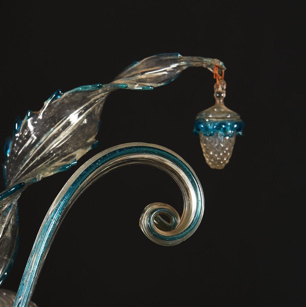A Late 19th Century Murano Glass Chandelier