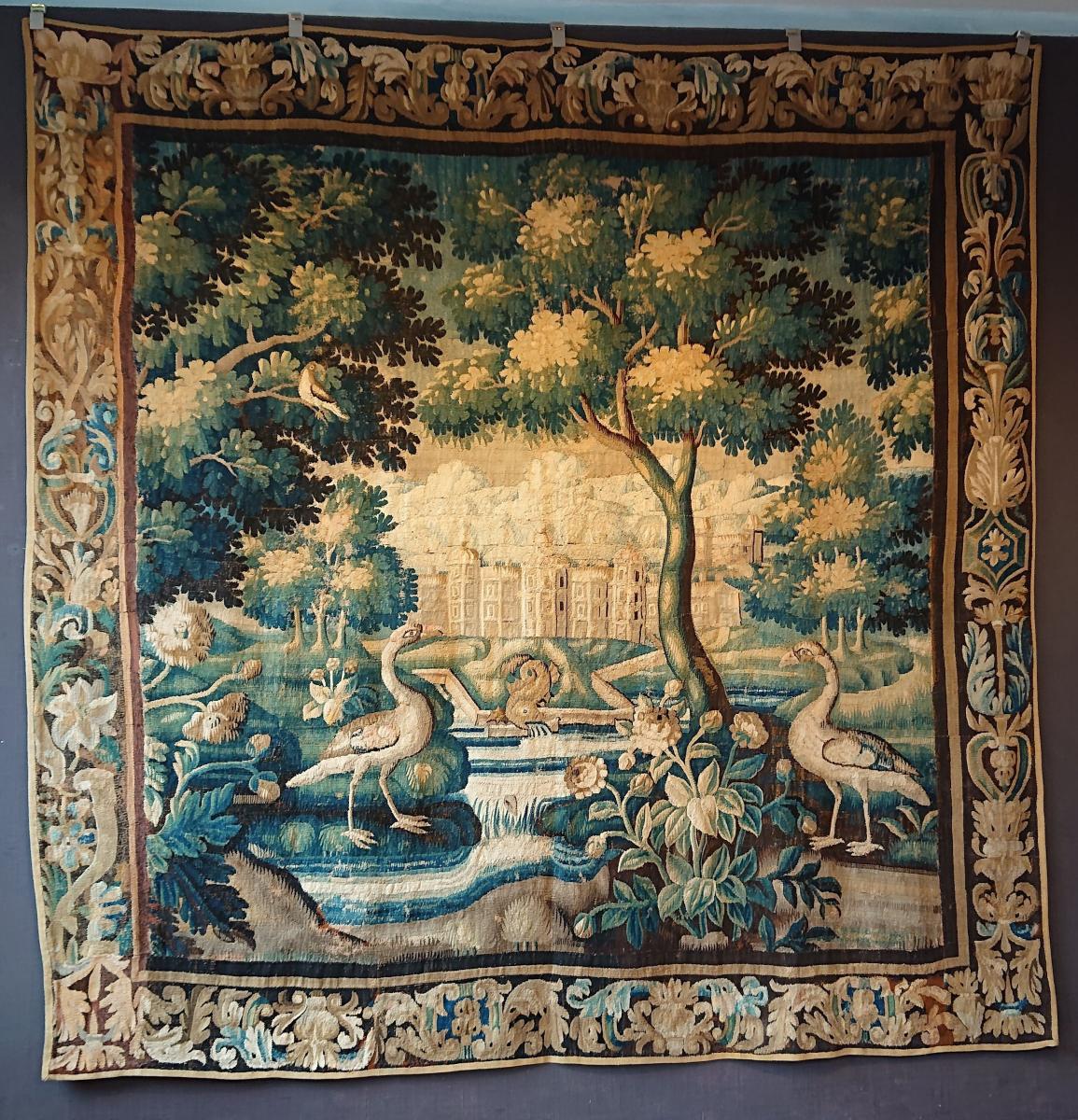 verdure tapestry panel 18th century