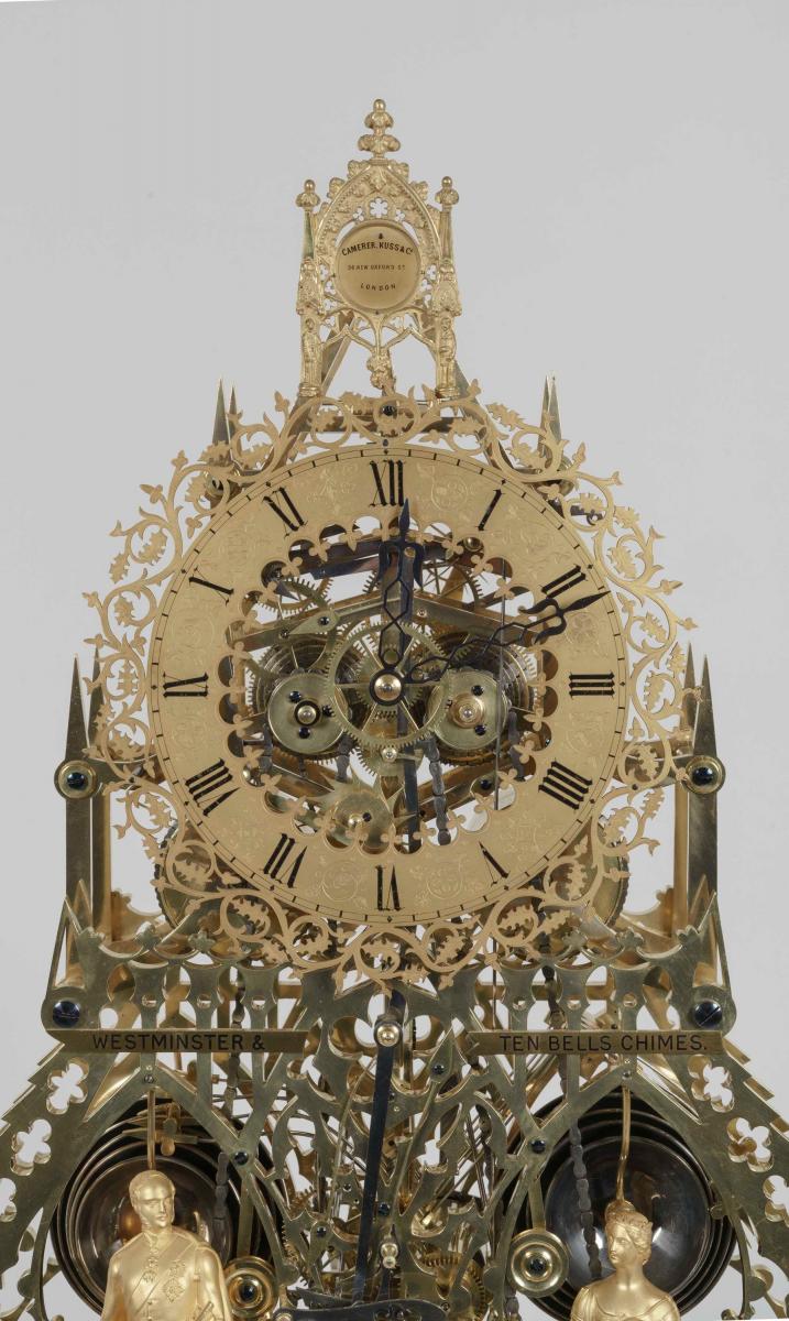 Diamond Jubilee Clock By Camerer, Kuss & Co