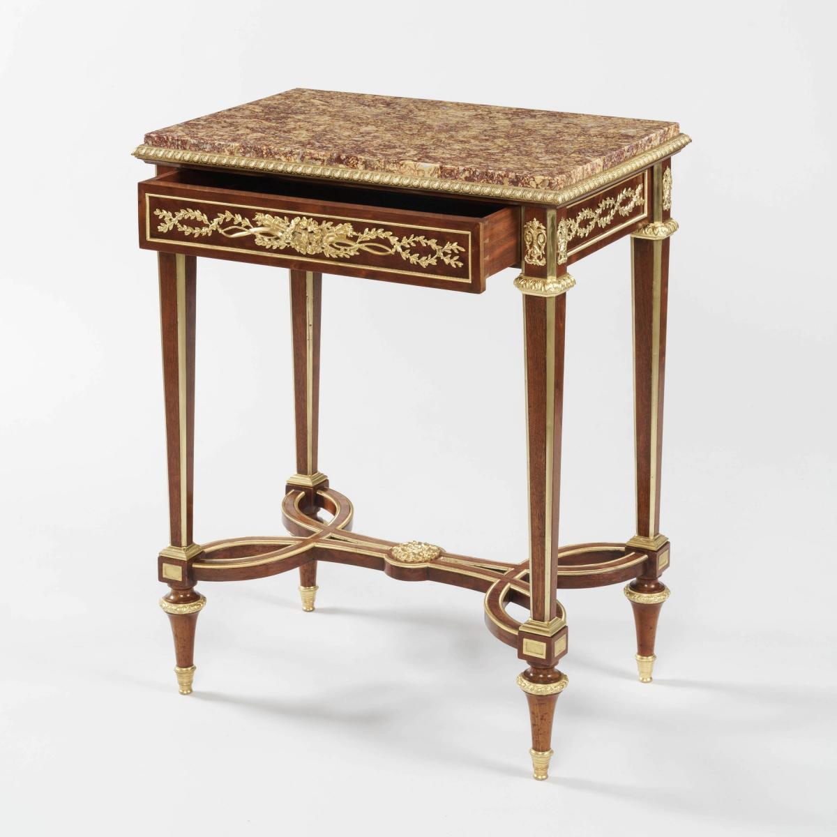 Side Table in the Louis XVI Manner by Henry Dasson