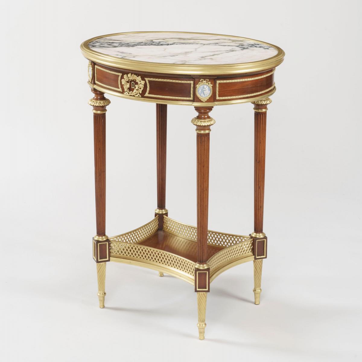 Louis XVI Style Occasional Table By Henry Dasson